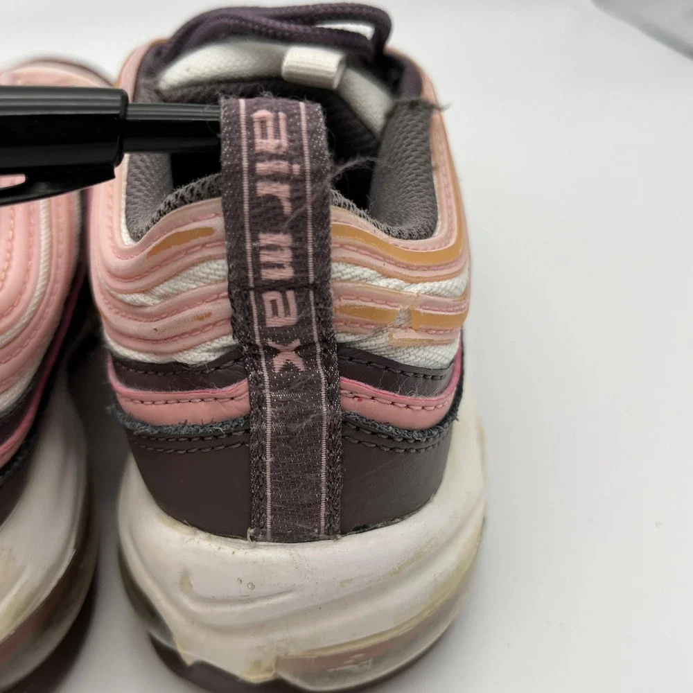 Nike Air Max‎ 97 Womens Brown Pink White Sneakers DQ8996-200 5.5Y
